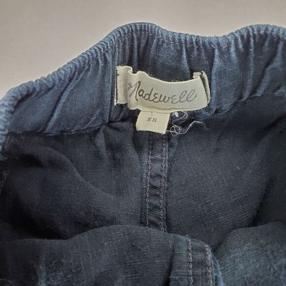 Madewell Linen-Blend Easy Pull-On Shorts Size XS - Picture 9 of 12
